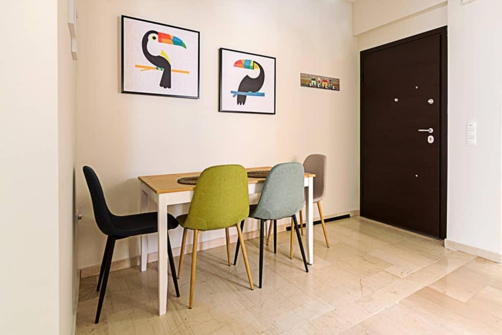 Cozy Flat With 1 Bedroom Next To Metro Station 雅典 外观 照片